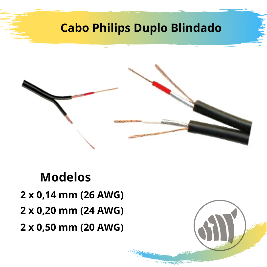 Cabo Philips Duplo Blindado – Felix Eletrônica e Informática