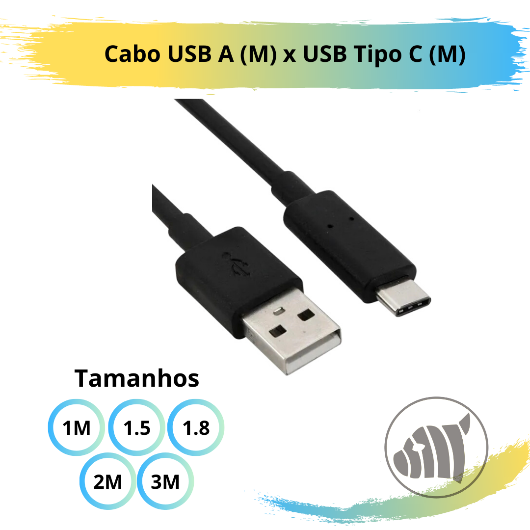 Cabo USB A (M) x USB A (M) Blindado 2.0 – Felix Eletrônica e Informática