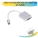 Cabo Conversor USB Tipo C 3.1 (M) x VGA (F) Full HD